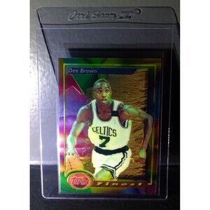 1993-94 Topps Finest Dee Brown #88 Basketball Card